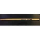 Music Brian Bennett The Shadows drummer signed drumstick. Condition 9/10.