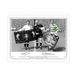 Billy Mcneill & Dave Mackay 1967, Football Autographed 16 X 12 Limited Edition Print