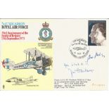 Great War German aces Theo Osterkamp and Hans Hahn signed No17 Squadron RAF 33rd Anniversary of