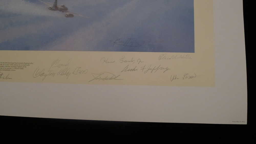 Robert Taylor Jet Hunters The Jet Hunters Edition signed by an impressive 20 WW2 USAAF P-51 - Image 3 of 6