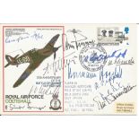 WW2 Luftwaffe aces multiple signed cover Paul Richey, Adolf Galland, Johannes Steinhoff, Wolfgang