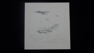 Nicolas Trudgian Safely Home signed by 15 RAF WW2 veterans including many who fought in the Battle