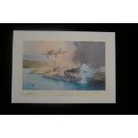 Robert Taylor Remember Pearl Harbor Limited Edition signed by 4 WW2 USN veterans who served on board