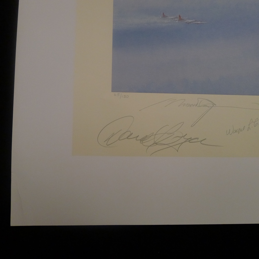 Robert Taylor Jet Hunters The Jet Hunters Edition signed by an impressive 20 WW2 USAAF P-51 - Image 4 of 6