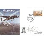 WW2 Dambuster raid veteran Ken Brown signed 1994, 51st ann Dams Raid cover. All autographs come with