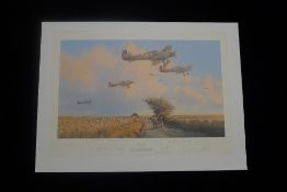 Rare Robert Taylor Glorious Summer The Millennium Proofs Edition signed by 21 WW2 RAF Battle of
