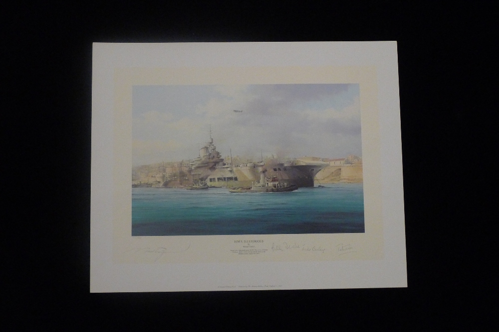 Robert Taylor Malta George Cross Malta Edition signed by 9 pilots who fought in the historic WW2 - Image 4 of 5