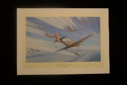 Robert Taylor Jet Hunters The Jet Hunters Edition signed by an impressive 20 WW2 USAAF P-51