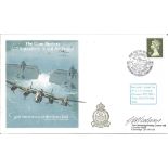 WW2 Dambuster raid veteran George Chalmers DFC signed 1988, 45th ann Dams Raid cover. All autographs