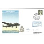 WW2 Dambuster raid veteran E D Johnny Johnson DFC signed 1988, 45th ann Dams Raid cover. All