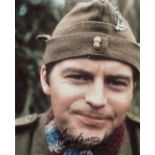 Dads Army comedy series 8x10 photo signed by actor Ian Lavender as Private Pike. All autographs come