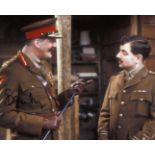 Blackadder, 8x10 photo from Blackadder Goes Forth signed by actor Stephen Fry as General Melchett.