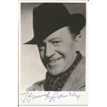 Tommy Handley signed 6 x 4 inch b/w portrait photo. All autographs come with a Certificate of