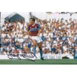 TREVOR BROOKING 1983, football autographed 12 x 8 photo, a superb image depicting the West Ham