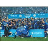 Claudio Ranieri signed 16 x 12 framed photo when he was manager of the Premier League Champions