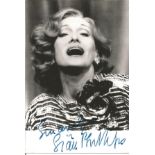 Sian Phillips signed 5x3 black and white photo. All autographs come with a Certificate of