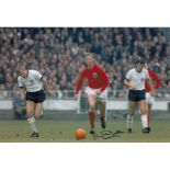 JACK CHARLTON 1966, football autographed 12 x 8 photo, a superb image depicting the centre-half in