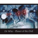 Doctor Who 8x10 inch photo from Doctor Who Planet of the Ood signed by actor Tim McInnerny. All