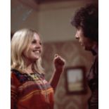Man About the House 8x10 TV comedy series photo signed by actress Sally Thomsett. All autographs