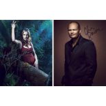 Blowout Sale! Lot of 2 True Blood tv show hand signed 10x8 photos. This beautiful lot of 2 hand