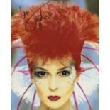 Toyah. Nice 8x10 photo signed by pop star and Quadrophenia actress Toyah Wilcox. All autographs come