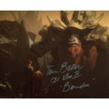 Star Wars, nice 8x10 Star Wars photo signed by actor Tom Baker as Bendu in Star Wars Rebels. All