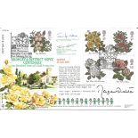 Margaret Thatcher signed 1991 Roses official RAF FDC. All autographs come with a Certificate of