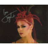 Toyah. Nice 8x10 photo signed by pop star and Quadrophenia actress Toyah Wilcox. All autographs come