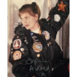 Doctor Who actress Sophie Aldred signed 8x10 photo as Doctor Who's companion 'Ace' in the series.