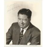 Jack Oakie signed 10 x 8 inch b/w vintage photo. Condition 5/10. All autographs come with a