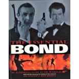 Judi Dench, Jonathan Pryce and Colin Salmon signed The Essential Bond hardback book. Signed on