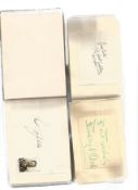 2 small autograph albums crammed full of signatures circa 1950's. Some of names included are Sandy