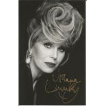 Joanna Lumley signed 6x4 black and white photo. All autographs come with a Certificate of