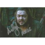 Andy Beckwith signed 6x4 colour photo. British actor. All autographs come with a Certificate of