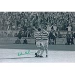 WILLIE WALLACE 1967, football autographed 12 x 8 photo, a superb image depicting Wallace and his