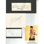 Sport collection. 6 items. Includes signatures of Tony Adams, Charlie Magri, Robin Kanhai, Colin