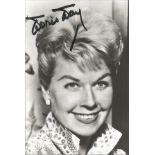 Doris Day signed 6x4 black and white photo. All autographs come with a Certificate of