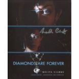 007 James Bond girl Melita Clarke signed 8x10 photo from the Bond movie Diamonds Are Forever. All