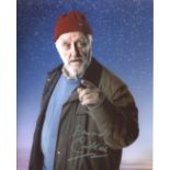 Doctor Who 8x10 montage photo signed by actor Bernard Cribbins as Wilf Mott. All autographs come