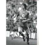 Duncan Mckenzie Everton Signed 12 x 8 inch football photo. All autographs come with a Certificate of