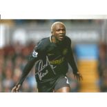 Arouna Kone Wigan Signed 12 x 8 inch football photo. All autographs come with a Certificate of