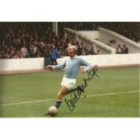 Football Francis Lee 10x8 signed colour photo pictured in action for Manchester City. All autographs