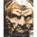 Doctor Who 8x10 photo signed by Doctor Who actor David Gooderson as 'Davros'. All autographs come
