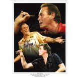 Bobby George Darts Signed 16 x 12 inch darts photo. All autographs come with a Certificate of