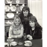 Man About the House 8x10 TV comedy series photo signed by actress Sally Thomsett. All autographs