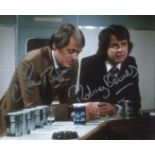 The Likely Lads 8x10 comedy series photo signed by James Bolam and the late Rodney Bewes. All