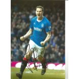 Jon Daly Rangers 12x 8 inch football colour photo. All autographs come with a Certificate of