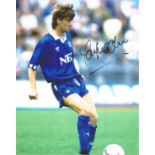 Football Ian Snodin 10x8 signed colour photo pictured in action for Everton. All autographs come