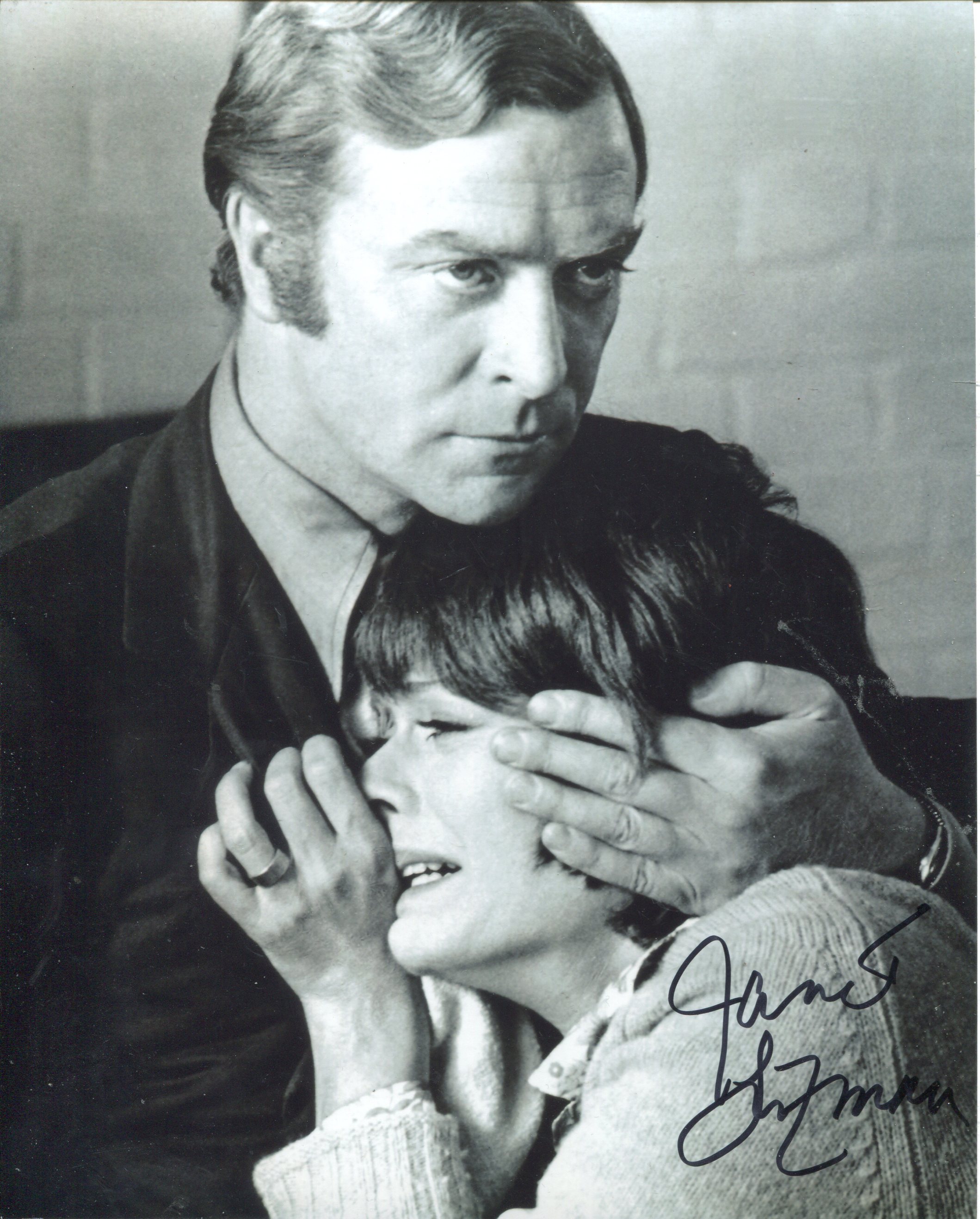 The Black Windmill. 8x10 photo from the 1960's spy thriller The Black Windmill signed by actress