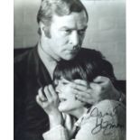 The Black Windmill. 8x10 photo from the 1960's spy thriller The Black Windmill signed by actress